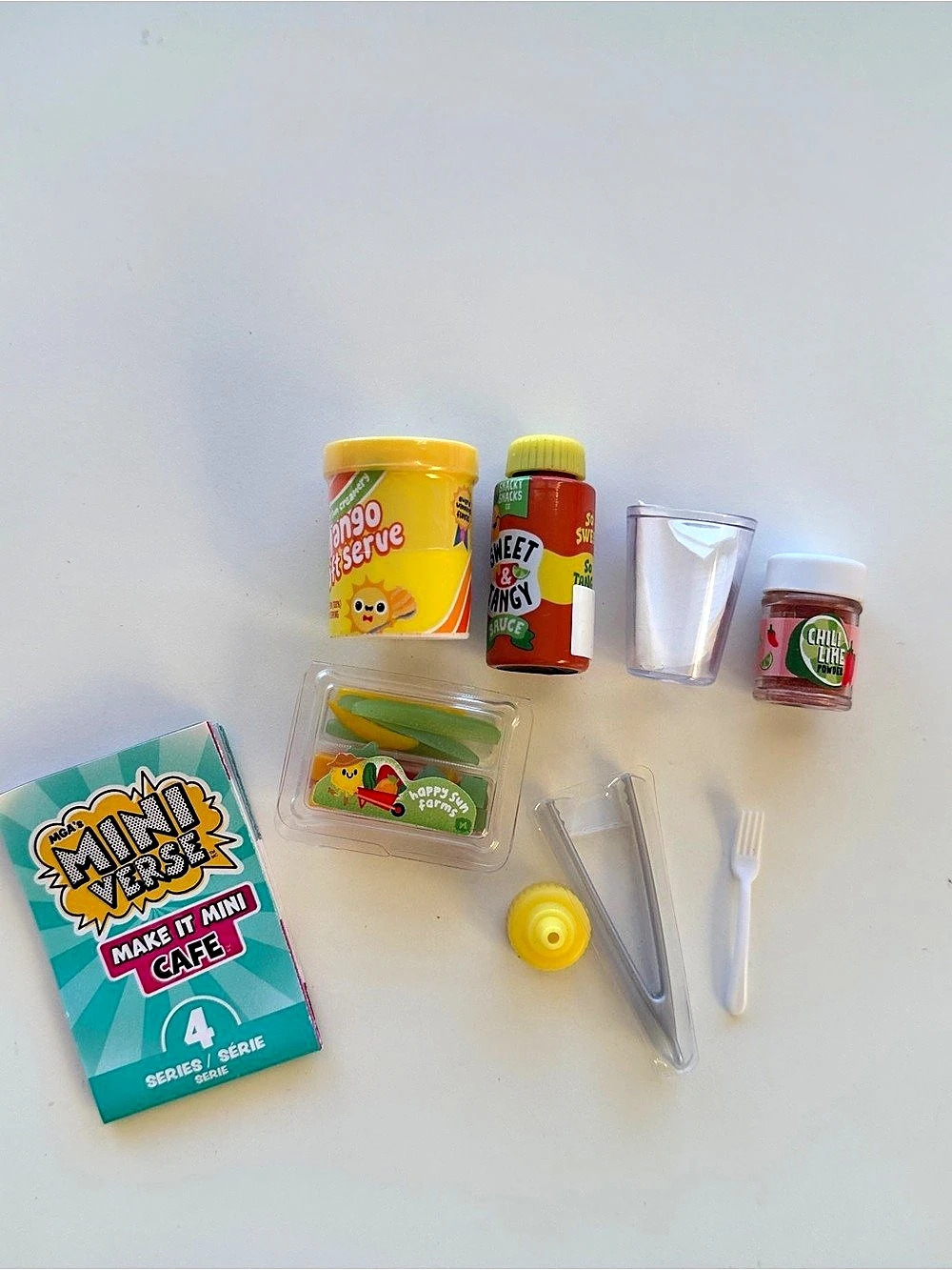 MGA’s Miniverse Make It Mini Cafe Series 4 Chili Mango Fruit Cup🌶️🥭